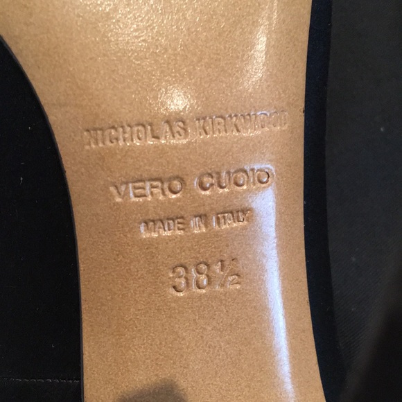 Nicholas Kirkwood black high heels - Picture 8 of 8